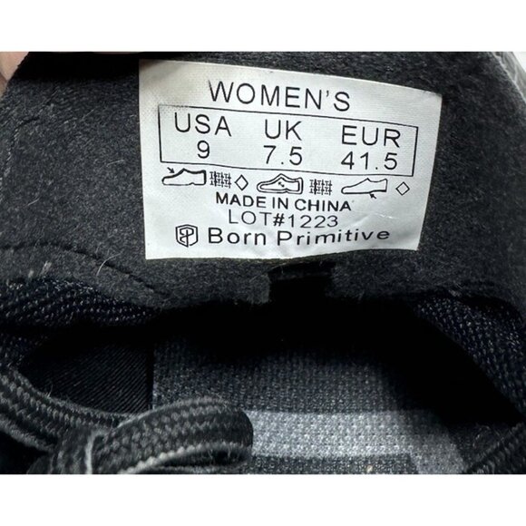 Born Primitive Shoes Women’s Size 9 Black Cross Trainer Gym Athletic Savage 1 - Picture 7 of 8